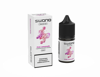 Ар SWONQ SOUR SALT "Pink Lemonade / Розовый Лимонад" 30-18