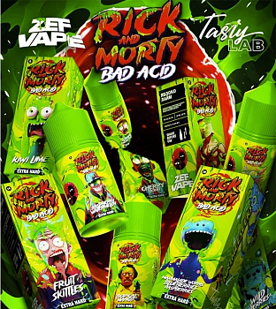 Купить Ар RICK and MORTY BAD ACID HARD "Клюква лайм" 30-20 Ар RICK and MORTY BAD ACID HARD "Клюква лайм" 30-20